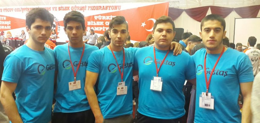 Çanakkale ÇASGED Bilek Güreşi Sporcusu, Türkiye Dördüncüsü Oldu